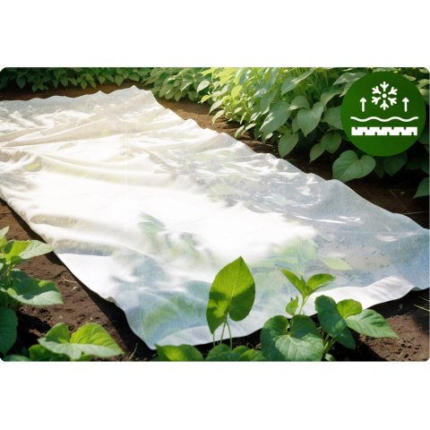 AGROWŁÓKNINA OKRYCIOWA 1000 CM X 160 CM PLONOS - BIAŁA AGROWŁÓKNINA OKRYCIOWA 1000 CM X 160 CM PLONOS - BIAŁA