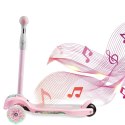 HULAJNOGA TRÓJKOŁOWA RICOKIDS PIKO - RÓŻOWA