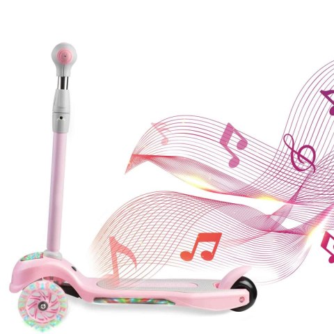 HULAJNOGA TRÓJKOŁOWA RICOKIDS PIKO - RÓŻOWA HULAJNOGA TRÓJKOŁOWA RICOKIDS PIKO - RÓŻOWA