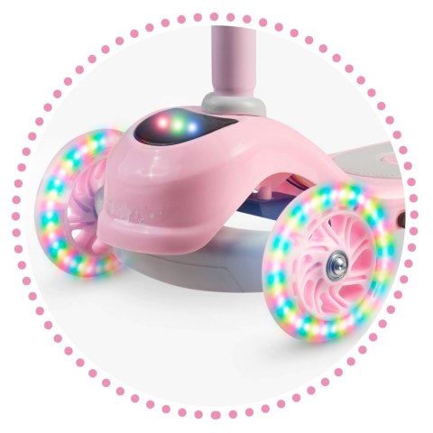 HULAJNOGA TRÓJKOŁOWA RICOKIDS PIKO - RÓŻOWA HULAJNOGA TRÓJKOŁOWA RICOKIDS PIKO - RÓŻOWA