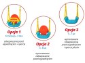 HUŚTAWKA BEZPIECZNA 3W1 422