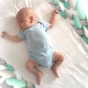 OTULACZ DO ŁÓŻECZKA RICOKIDS 2M - MIĘTOWO-SZARY