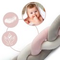OTULACZ DO ŁÓŻECZKA RICOKIDS 2M - RÓŻOWO-SZARY