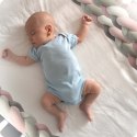 OTULACZ DO ŁÓŻECZKA RICOKIDS 2M - RÓŻOWO-SZARY