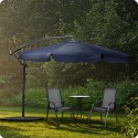 PARASOL OGRODOWY SKŁADANY 6 SEGMENTOWY 350 CM Z POKROWCEM PLONOS PL-880