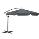 PARASOL OGRODOWY SKŁADANY 8 SEGMENTOWY 350 CM Z POKROWCEM PLONOS PL-881