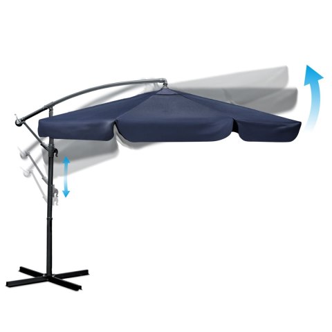 PARASOL OGRODOWY SKŁADANY 8 SEGMENTOWY 350 CM Z POKROWCEM PLONOS PL-881 PARASOL OGRODOWY SKŁADANY 8 SEGMENTOWY 350 CM Z POKROWCEM PLONOS PL-881