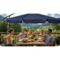 PARASOL OGRODOWY SKŁADANY 8 SEGMENTOWY 350 CM Z POKROWCEM PLONOS PL-881