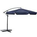 PARASOL OGRODOWY SKŁADANY 8 SEGMENTOWY 350 CM Z POKROWCEM PLONOS PL-881
