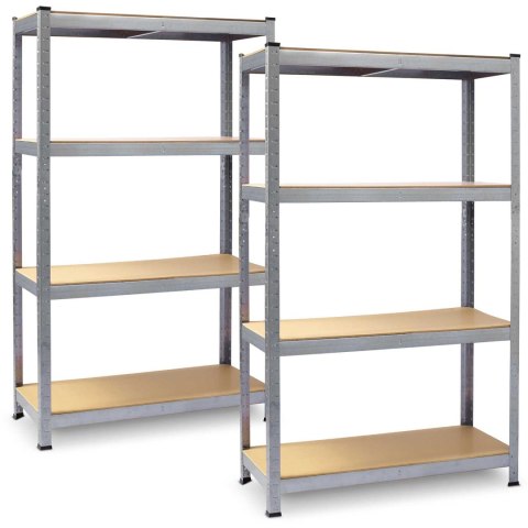 REGAŁ METALOWY MAGAZYNOWY ZESTAW 2 SZT 150 X 75 X 30 CM PLONOS PL-700 REGAŁ METALOWY MAGAZYNOWY ZESTAW 2 SZT 150 X 75 X 30 CM PLONOS PL-700