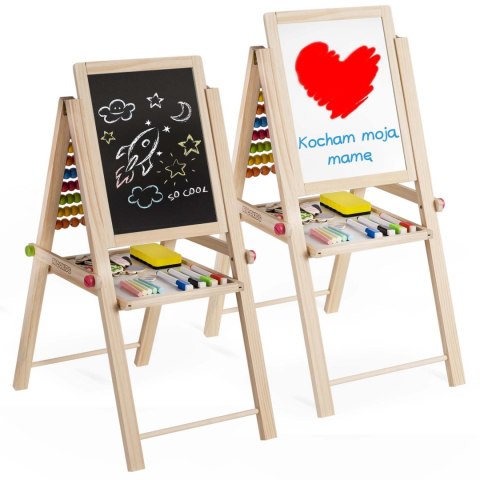 SKŁADANA MAGNETYCZNA KREDOWA TABLICA RICOKIDS SKŁADANA MAGNETYCZNA KREDOWA TABLICA RICOKIDS