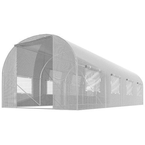 TUNEL OGRODOWY 2 X 4,5 M (9 M2) BIAŁY PLONOS TUNEL OGRODOWY 2 X 4,5 M (9 M2) BIAŁY PLONOS