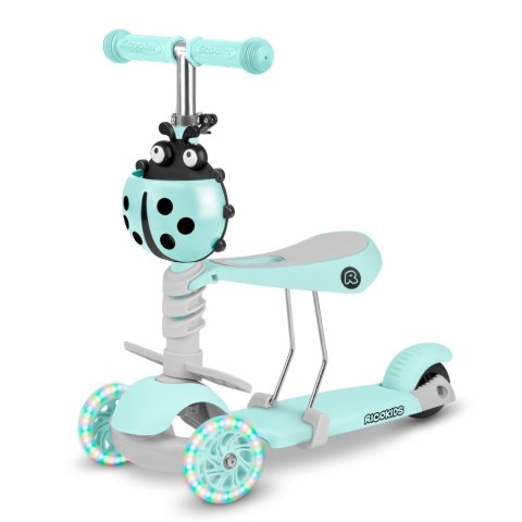 HULAJNOGA TRÓJKOŁOWA RICOKIDS BUGGY - MIĘTOWA HULAJNOGA TRÓJKOŁOWA RICOKIDS BUGGY - MIĘTOWA