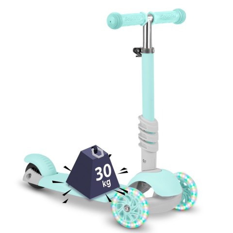 HULAJNOGA TRÓJKOŁOWA RICOKIDS BUGGY - MIĘTOWA HULAJNOGA TRÓJKOŁOWA RICOKIDS BUGGY - MIĘTOWA