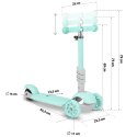 HULAJNOGA TRÓJKOŁOWA RICOKIDS BUGGY - MIĘTOWA