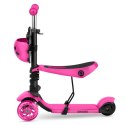 HULAJNOGA TRÓJKOŁOWA RICOKIDS BUGGY - RÓŻOWA