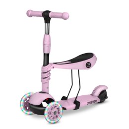 HULAJNOGA TRÓJKOŁOWA RICOKIDS CUBI - RÓŻOWA