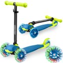 HULAJNOGA TRÓJKOŁOWA RICOKIDS LOCO - NIEBIESKO-ZIELONA