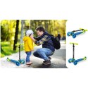 HULAJNOGA TRÓJKOŁOWA RICOKIDS LOCO - NIEBIESKO-ZIELONA