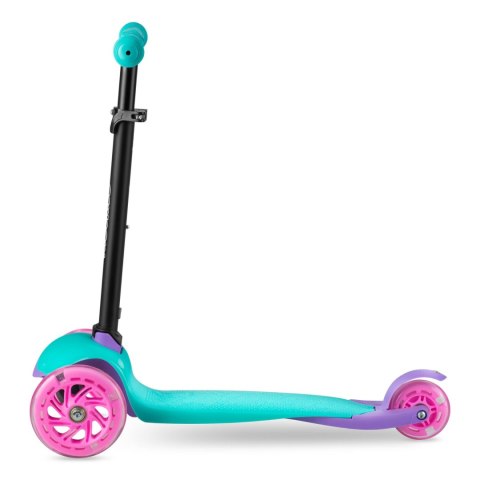 HULAJNOGA TRÓJKOŁOWA RICOKIDS LOCO - TURKUSOWO RÓŻOWA HULAJNOGA TRÓJKOŁOWA RICOKIDS LOCO - TURKUSOWO RÓŻOWA