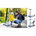 HULAJNOGA TRÓJKOŁOWA RICOKIDS TODI - NIEBIESKO-SZARA