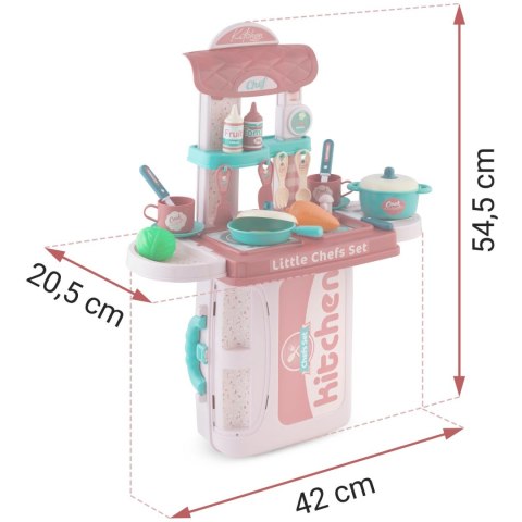 KUCHNIA Z WALIZKĄ DLA DZIECI RICOKIDS 772900 KUCHNIA Z WALIZKĄ DLA DZIECI RICOKIDS 772900