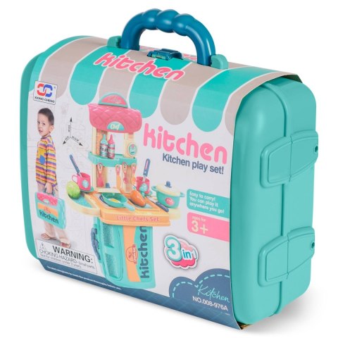 KUCHNIA Z WALIZKĄ DLA DZIECI RICOKIDS 772901 KUCHNIA Z WALIZKĄ DLA DZIECI RICOKIDS 772901