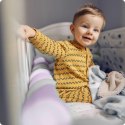 OTULACZ DO ŁÓŻECZKA RICOKIDS 3M - FIOLETOWO-SZARY