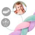 OTULACZ DO ŁÓŻECZKA RICOKIDS 3M - MIĘTOWO-RÓŻOWO-FIOLETOWY