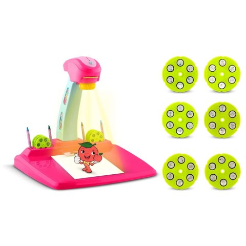 PROJEKTOR DO NAUKI RYSOWANIA RICOKIDS 772000 - RÓŻOWY PROJEKTOR DO NAUKI RYSOWANIA RICOKIDS 772000 - RÓŻOWY