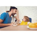 ŚLINIACZEK SILIKONOWY DO KARMIENIA RICOKIDS ŻÓŁTY