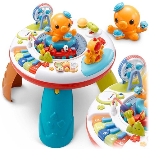 STOLIK EDUKACYJNY Z MUZYKĄ I DŹWIĘKIEM RICOKIDS 781800 STOLIK EDUKACYJNY Z MUZYKĄ I DŹWIĘKIEM RICOKIDS 781800