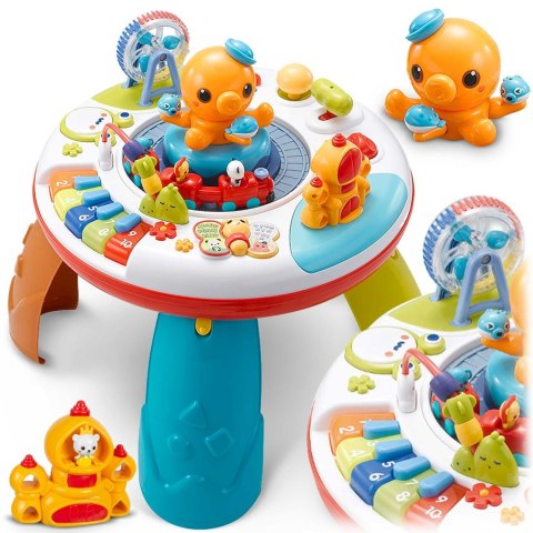 STOLIK EDUKACYJNY Z MUZYKĄ I DŹWIĘKIEM RICOKIDS 781800 STOLIK EDUKACYJNY Z MUZYKĄ I DŹWIĘKIEM RICOKIDS 781800
