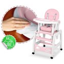 TACKA DO KRZESEŁKA SINCO RICOKIDS - RÓŻOWA