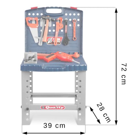 WARSZTAT DLA DZIECI RICOKIDS 772400 NIEBIESKI WARSZTAT DLA DZIECI RICOKIDS 772400 NIEBIESKI