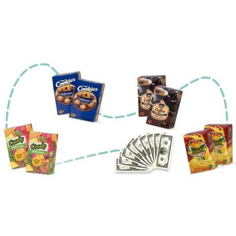 WÓZEK NA ZAKUPY RICOKIDS 773401 RÓŻOWY WÓZEK NA ZAKUPY RICOKIDS 773401 RÓŻOWY
