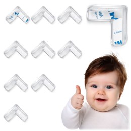 ZABEZPIECZENIE NA NAROŻNIKI RICOKIDS 798400 10 SZT PRZEŹROCZYSTE