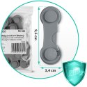 ZABEZPIECZENIE OTWIERANIA SZAFEK RICOKIDS 798301 10 SZT SZARE