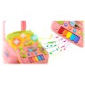CHODZIK EDUKACYJNY Z MUZYKĄ 2W1 RK-744 RICOKIDS RÓŻOWY