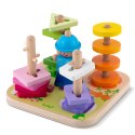 DREWNIANA ZABAWKA SORTER - UKŁADANKA RK-866 RICOKIDS