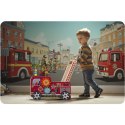 DREWNIANY CHODZIK PCHACZ STRAŻ POŻARNA RK-873 RICOKIDS