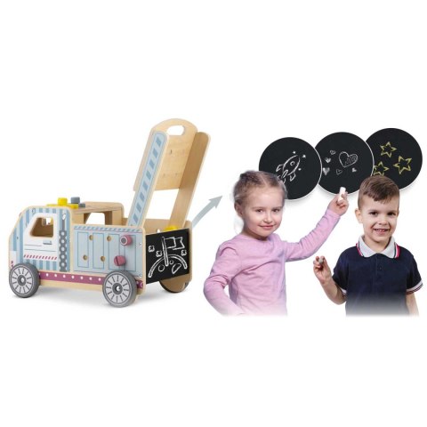 DREWNIANY CHODZIK PCHACZ Z NARZĘDZIAMI RK-874 RICOKIDS DREWNIANY CHODZIK PCHACZ Z NARZĘDZIAMI RK-874 RICOKIDS
