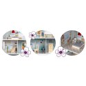 DUŻY DREWNIANY DOMEK DLA LALEK 3-PIĘTROWY RICOKIDS RK-878