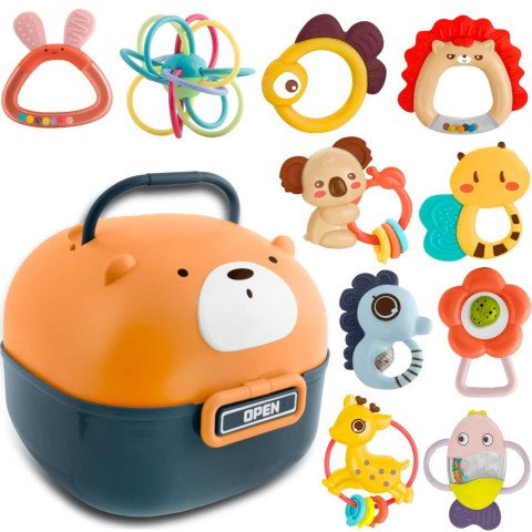 GRZECHOTKI W PUDEŁKU RK-738 RICOKIDS - 10 SZTUK GRZECHOTKI W PUDEŁKU RK-738 RICOKIDS - 10 SZTUK
