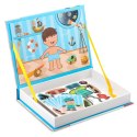 KSIĄŻKA MAGNETYCZNA PUZZLE PRZEBIERANKI RK-770