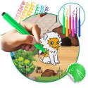 MATA PIANKOWA DO KOLOROWANIA ZWIJANA 120 X 90 X 0,3 CM RICOKIDS RK-344