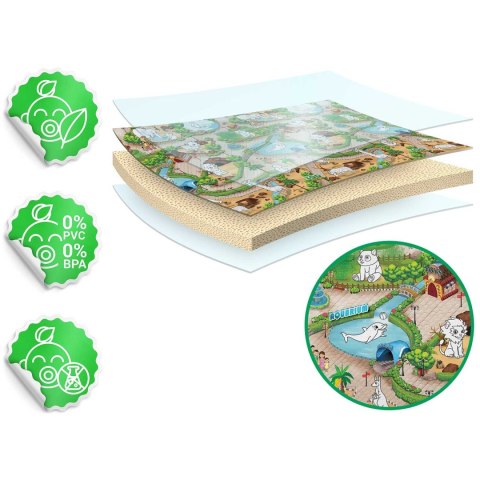 MATA PIANKOWA DO KOLOROWANIA ZWIJANA 120 X 90 X 0,3 CM RICOKIDS RK-344 MATA PIANKOWA DO KOLOROWANIA ZWIJANA 120 X 90 X 0,3 CM RICOKIDS RK-344