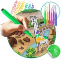 MATA PIANKOWA DO KOLOROWANIA ZWIJANA 200 X 120 X 0,3 CM RICOKIDS RK-343