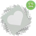 MATA PIANKOWA PUZZLE 151X151CM 16 SZT RICOKIDS SZARO-MIĘTOWY