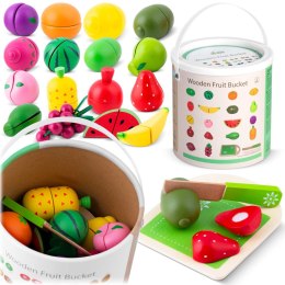 ZABAWKA DREWNIANA OWOCE DO KROJENIA RK-872 RICOKIDS